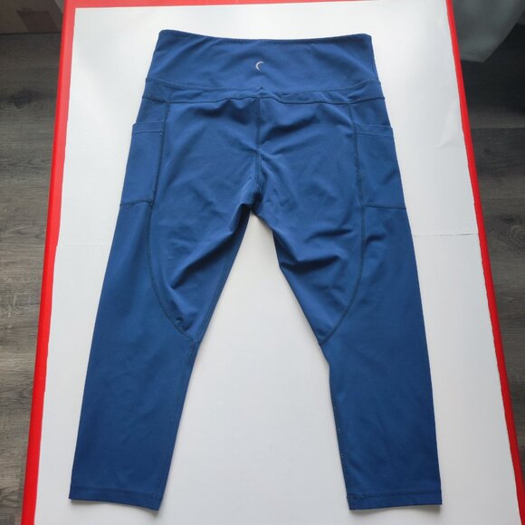 ZYIA Light & Tight active wear leggings cyan women's size 12 - Picture 3 of 13